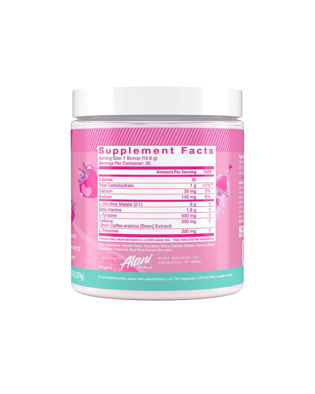 Alani Nu Pre-Workout - Pink Slush V7 - image 2