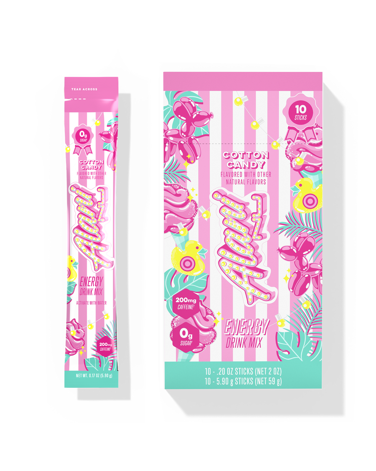 Alani Nu Energy Sticks - Cotton Candy H6 - image 1