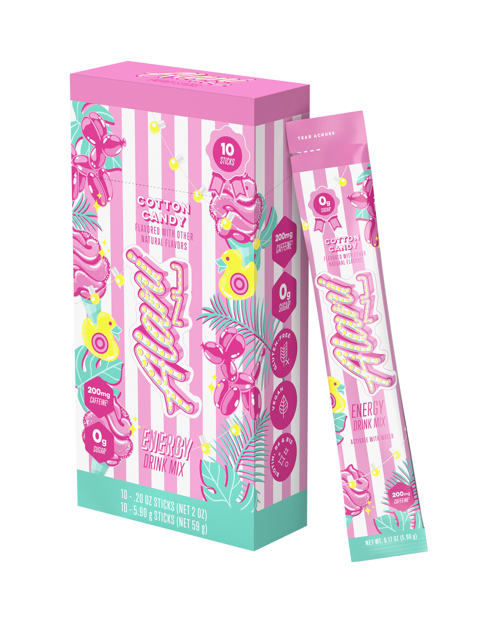 Alani Nu Energy Sticks - Cotton Candy H6 - image 2