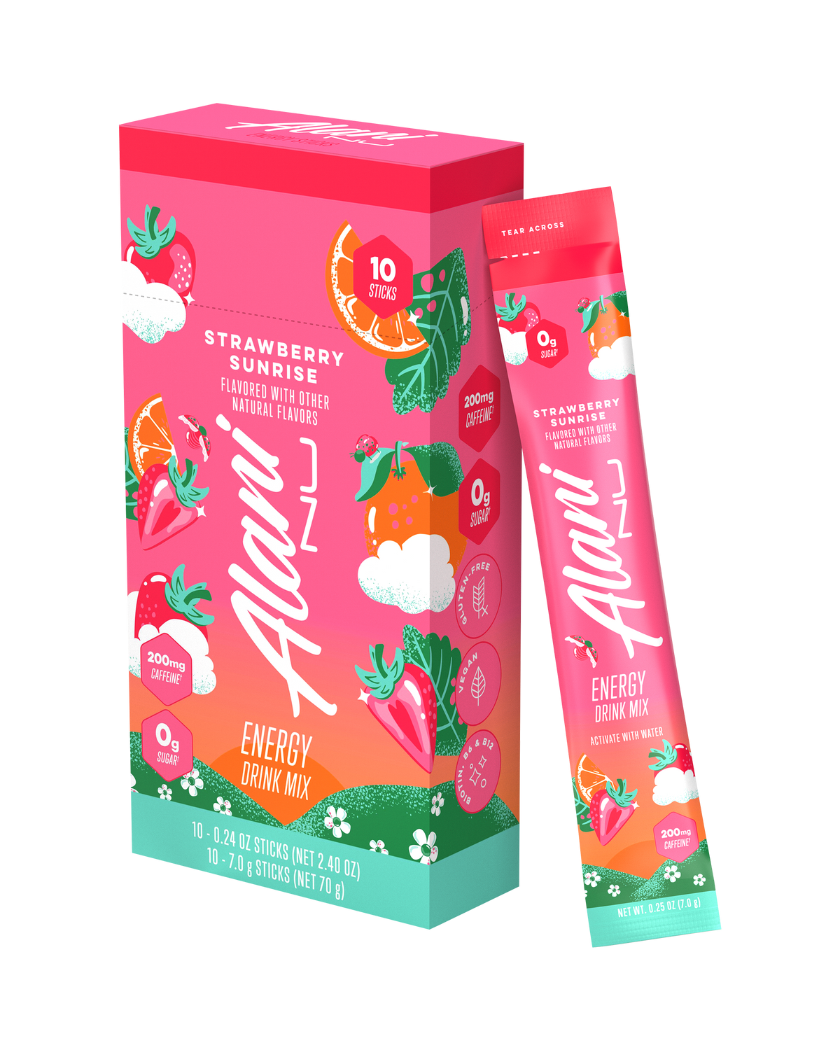 Alani Nu Energy Sticks - Strawberry Sunrise A5 - image 2