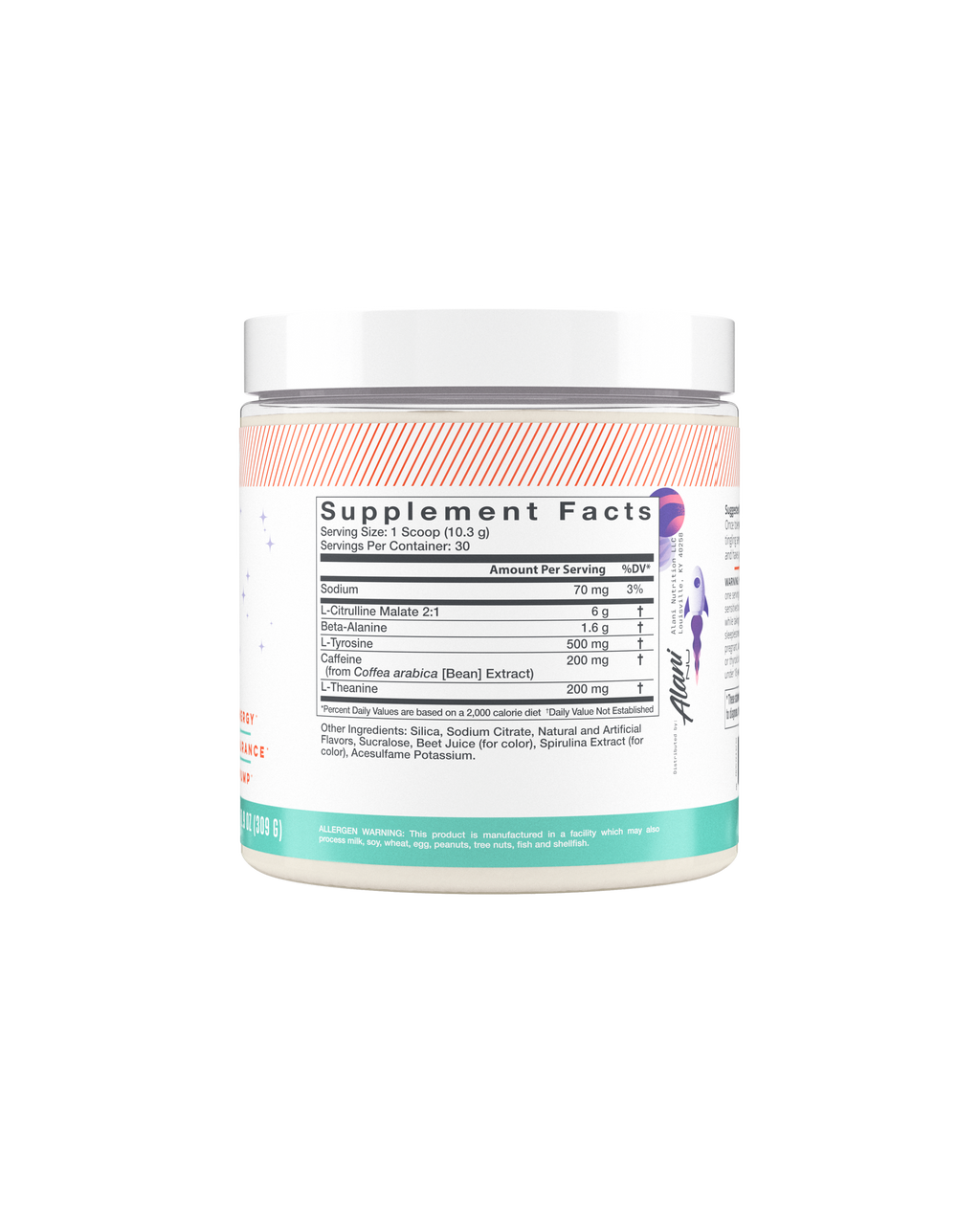 Alani Nu Pre-Workout - Galaxy Lemonade L7 - image 3