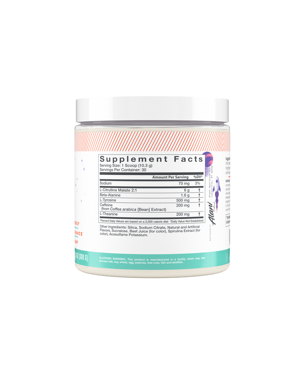 Alani Nu Pre-Workout - Galaxy Lemonade L7 - image 3