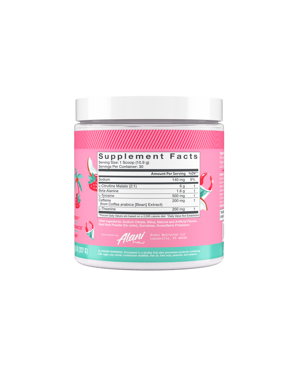 Alani Nu Pre-Workout - Hawaiian Shaved Ice O3 - image 3