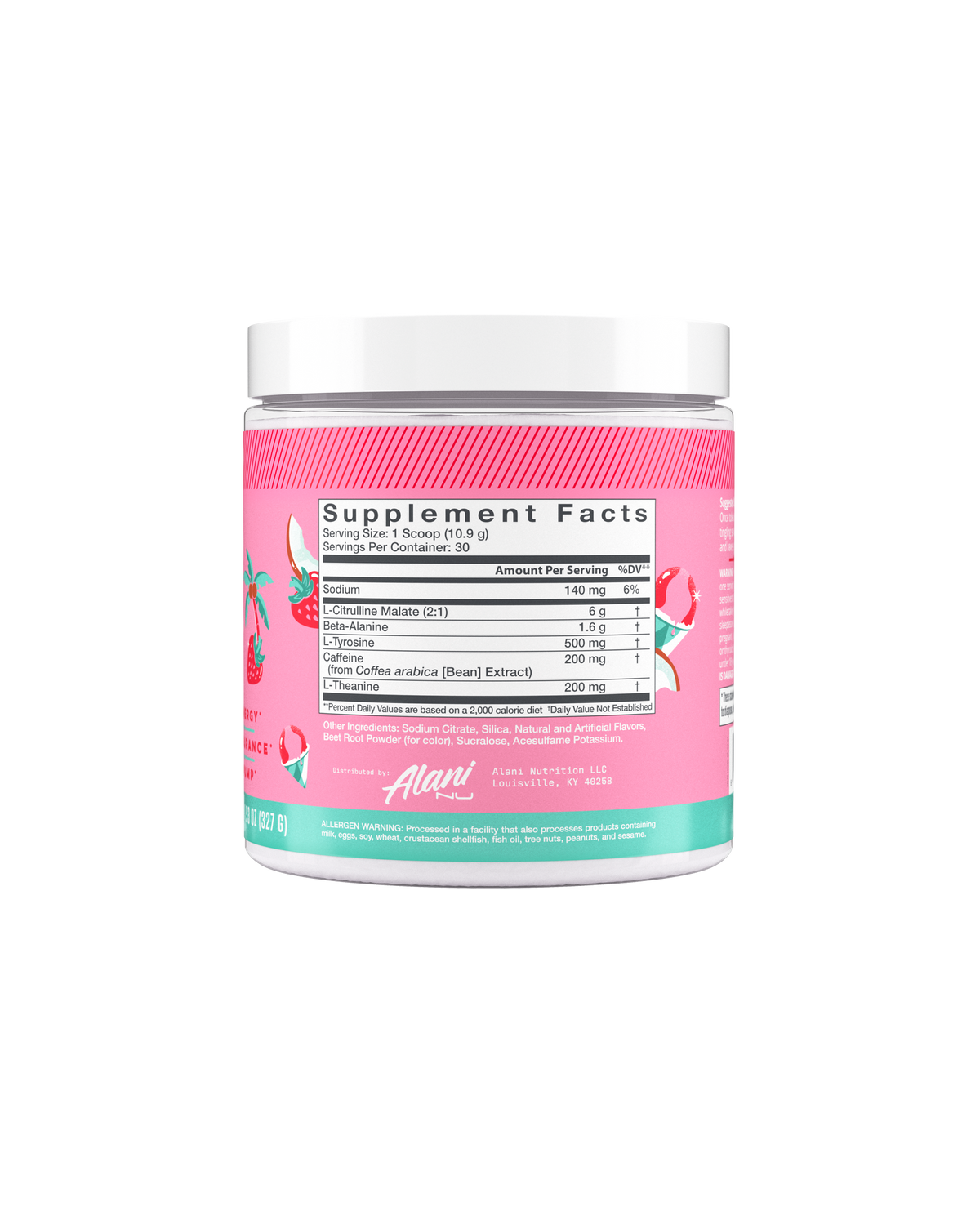 Alani Nu Pre-Workout - Hawaiian Shaved Ice O3 - image 3