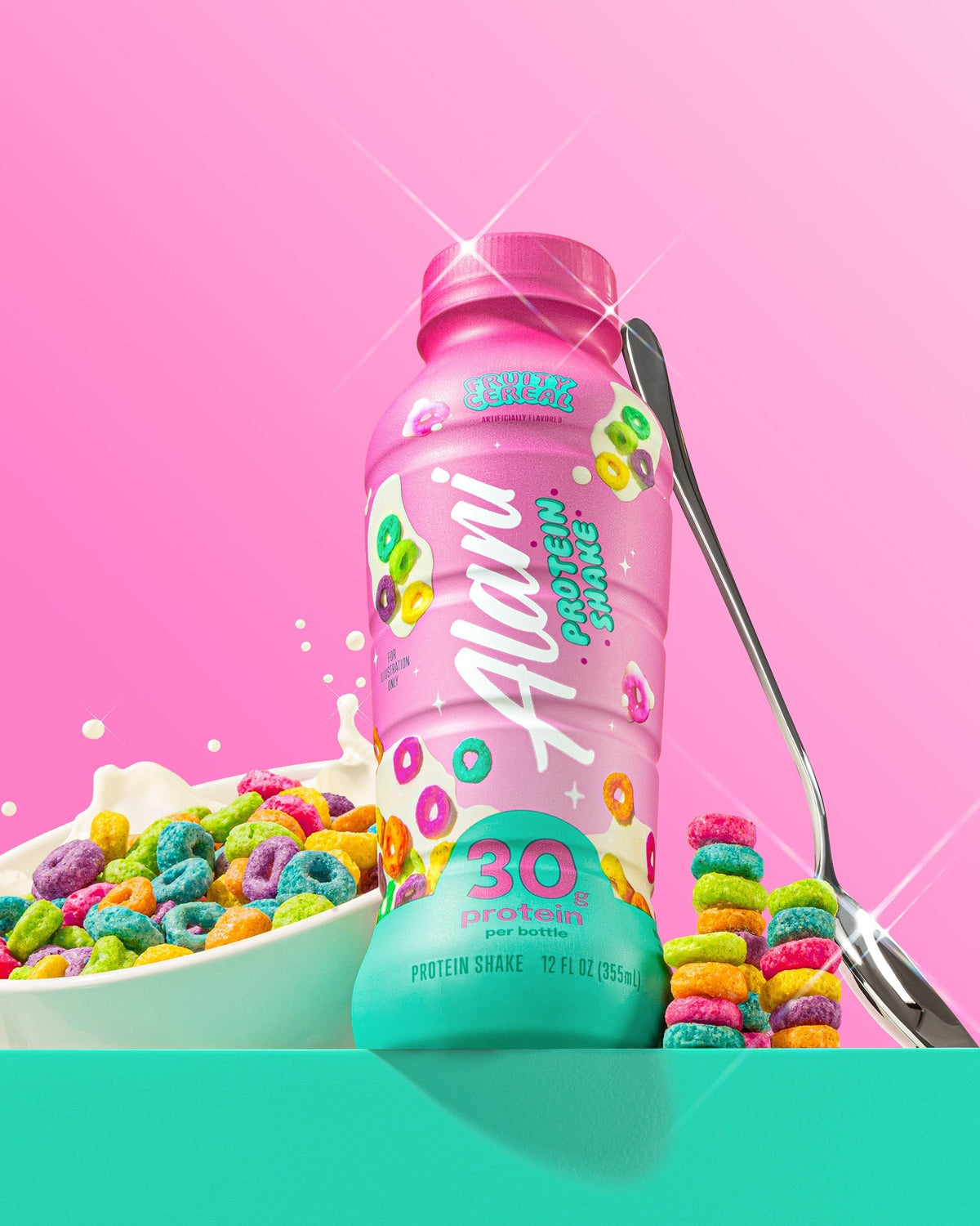 Alani Nu 30g protein shake - fruity cereal G6 - image 3