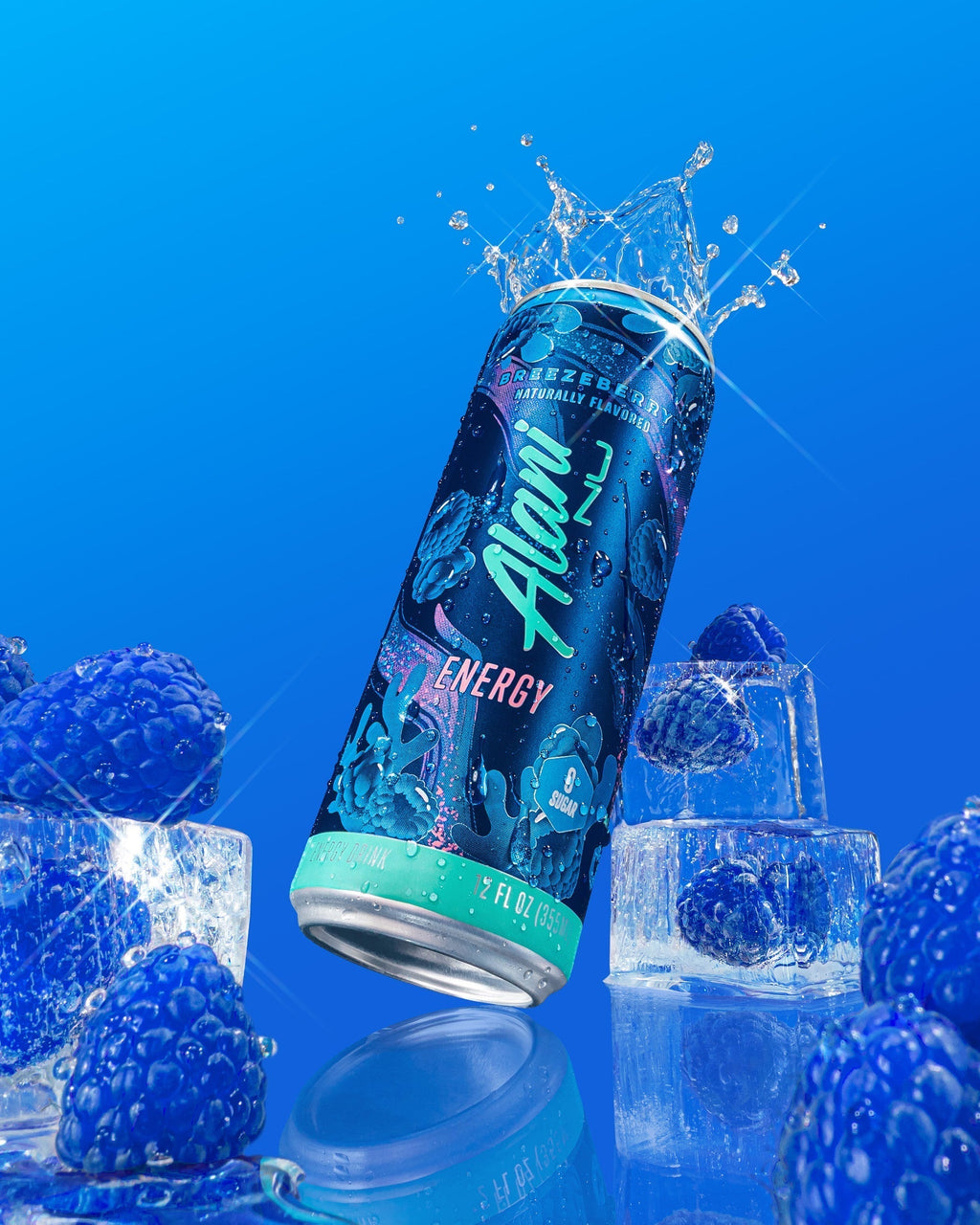 Alani Nu Energy Drink - Breezeberry O9 - image 4