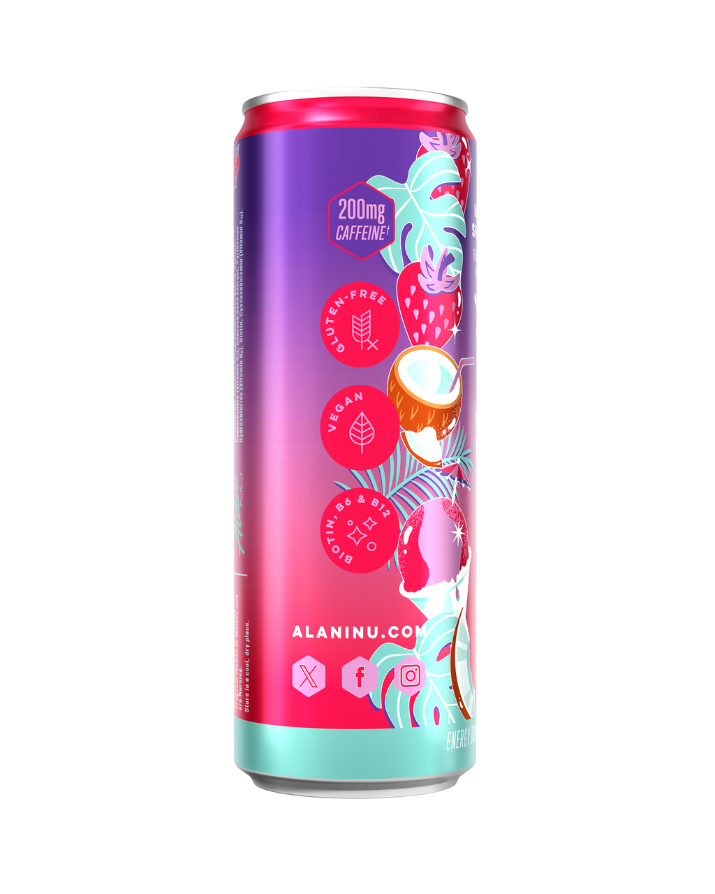 Alani Nu Energy Drink - Hawaiian Shaved Ice W5 - image 2
