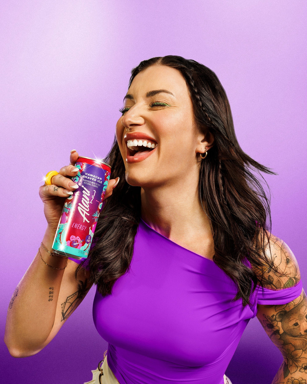 Alani Nu Energy Drink - Hawaiian Shaved Ice W5 - image 5