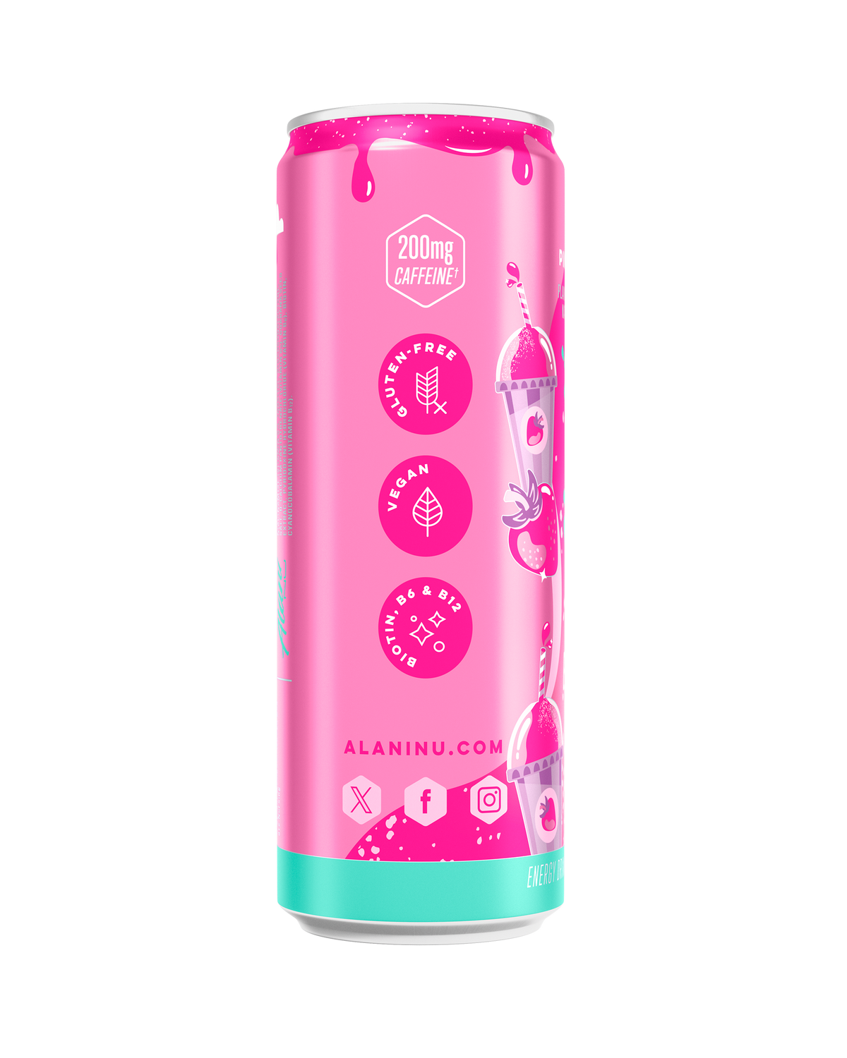 Alani Nu Energy Drink - Pink Slush D8 - image 2