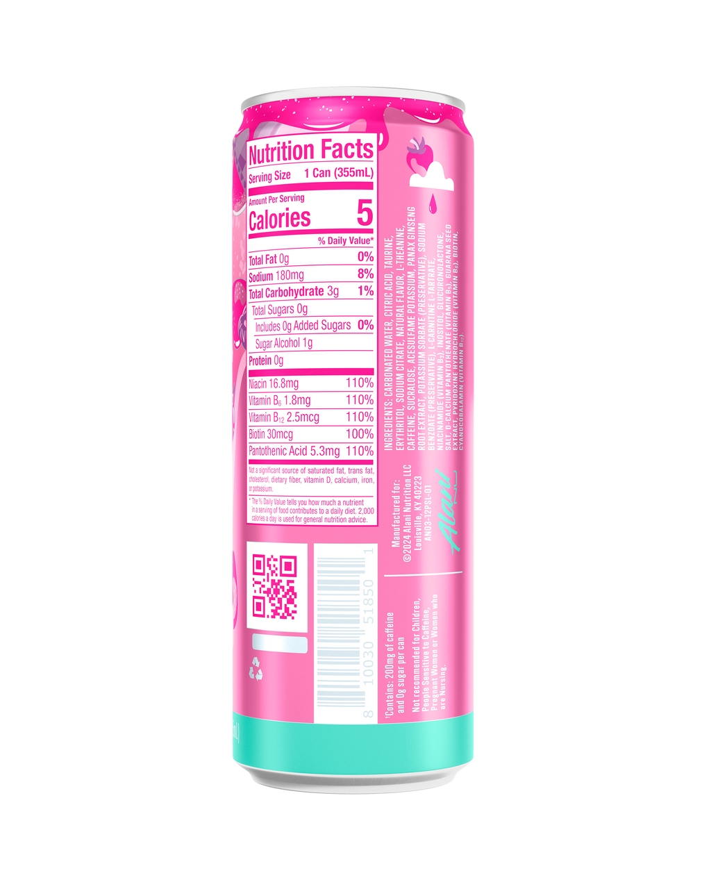 Alani Nu Energy Drink - Pink Slush Y7 - image 3