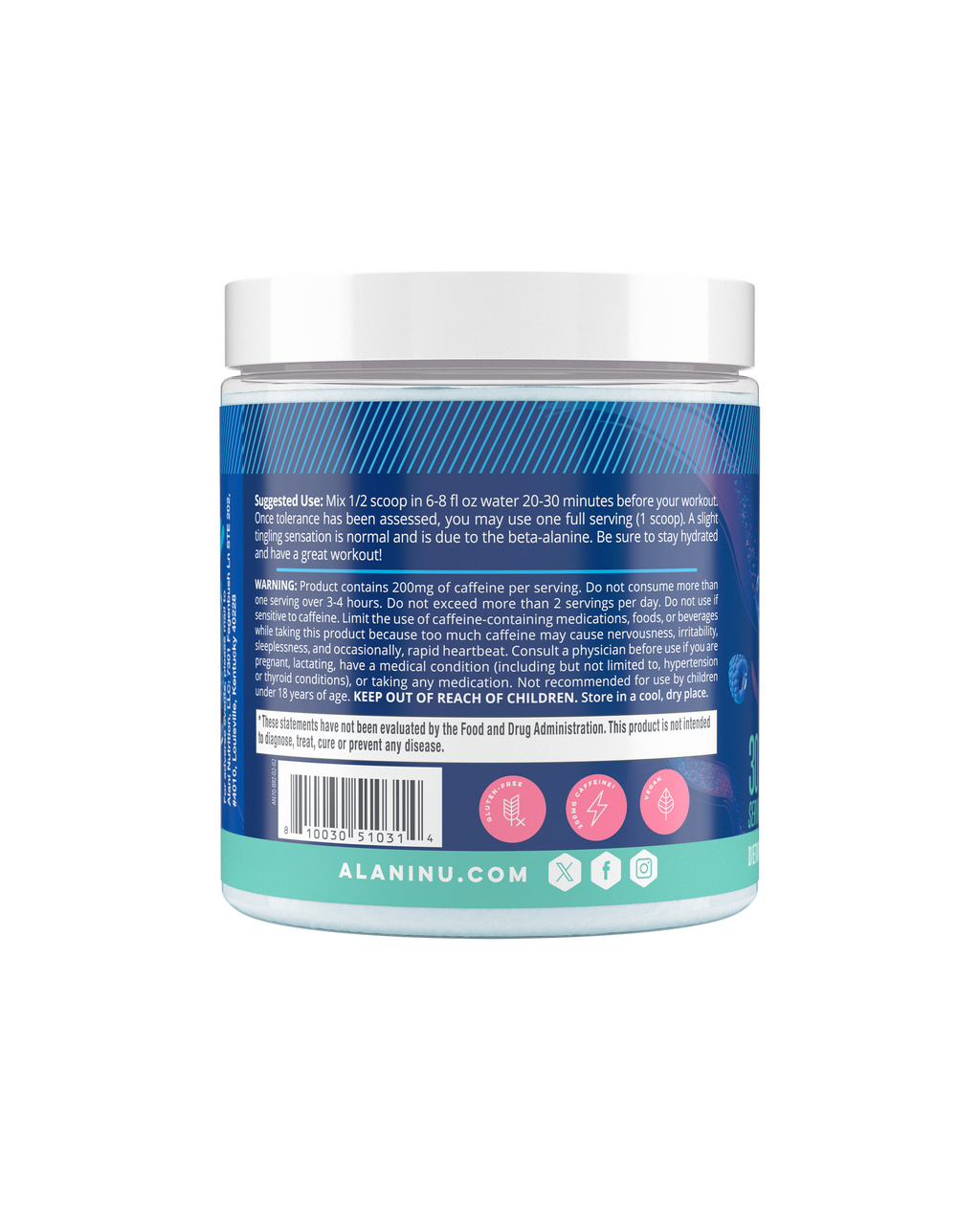 Alani Nu Pre-Workout - Breezeberry P7 - image 3