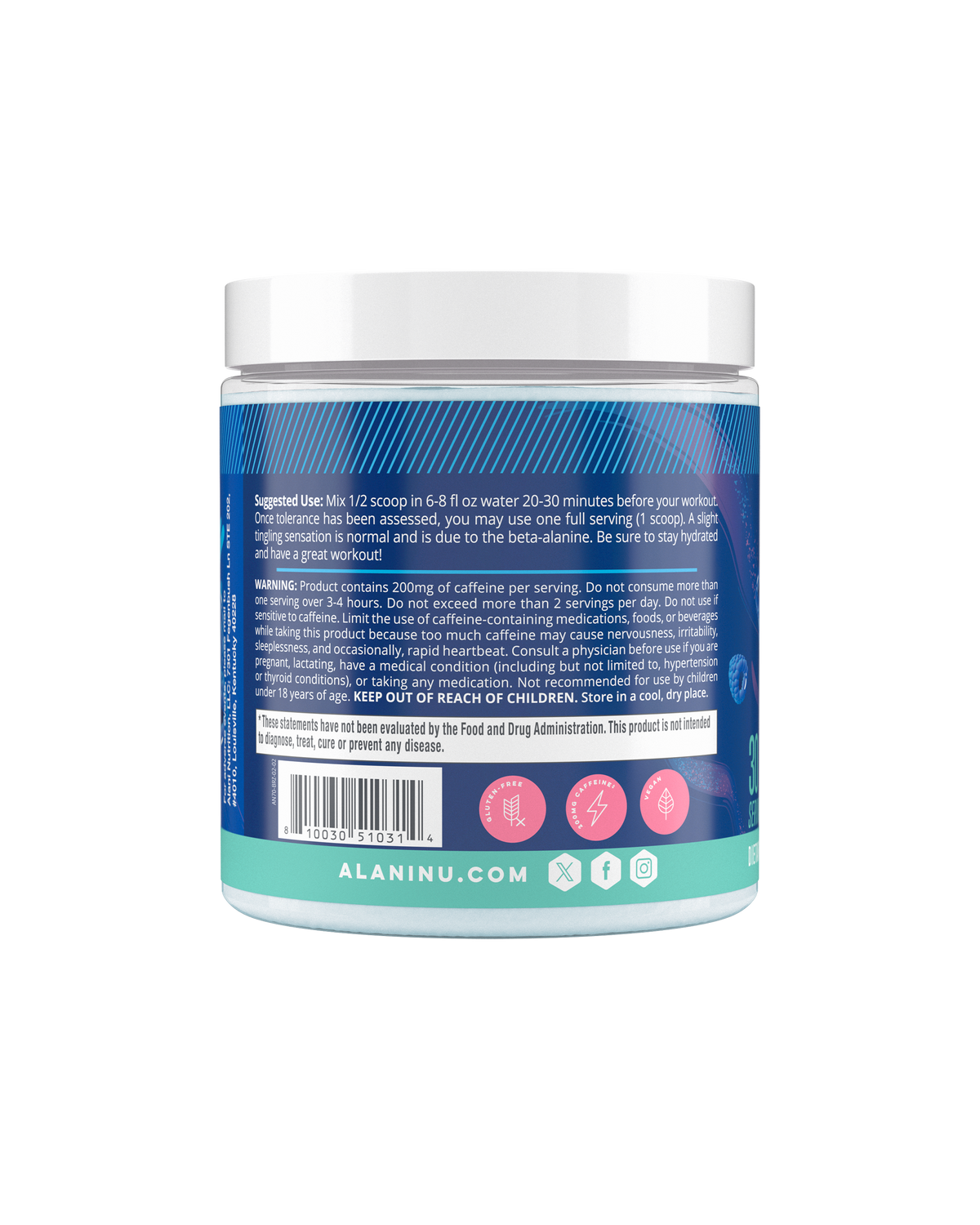 Alani Nu Pre-Workout - Breezeberry P7 - image 3