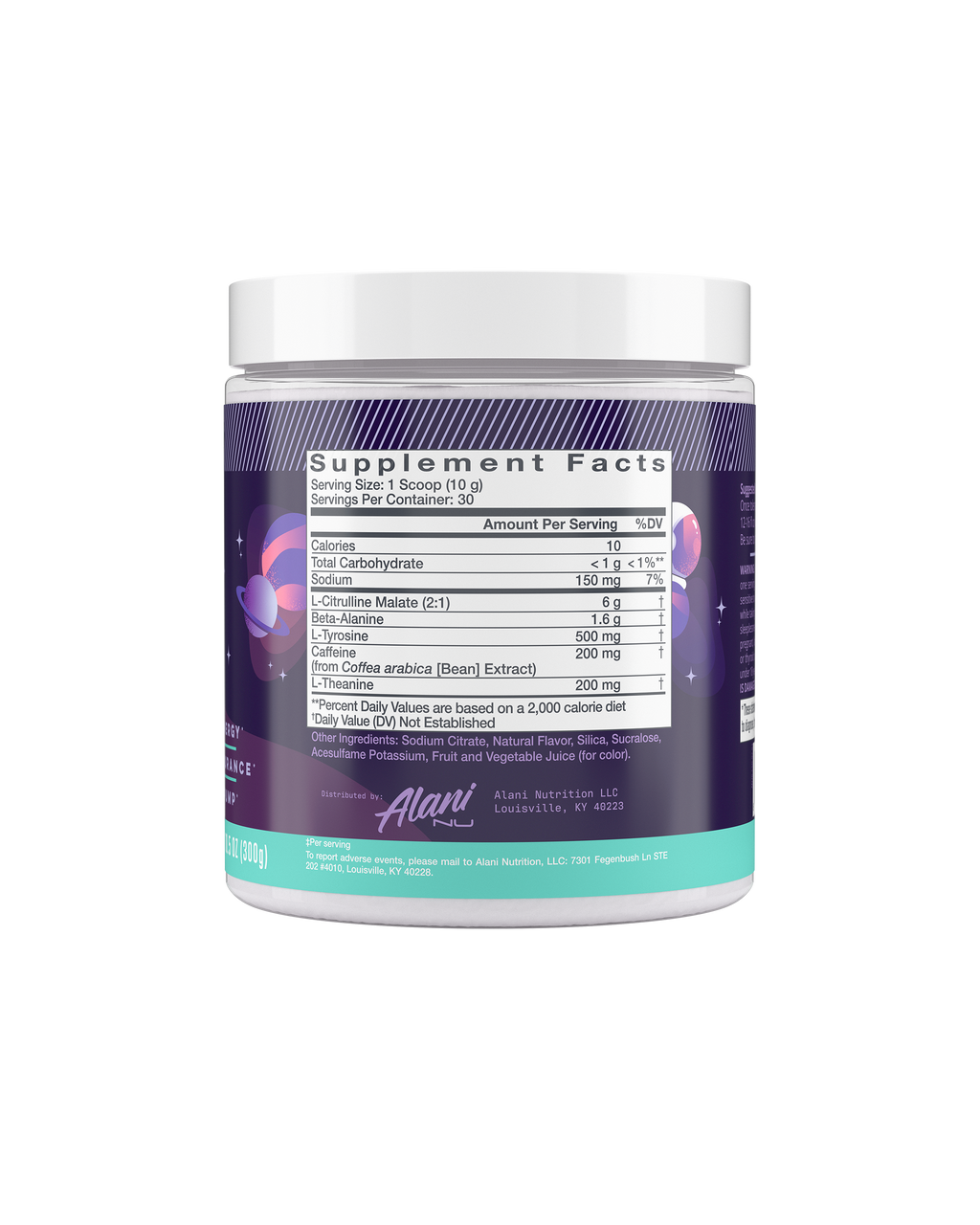 Alani Nu Pre-Workout - Cosmic Stardust B2 - image 2