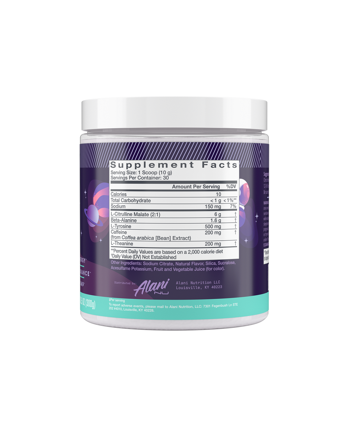 Alani Nu Pre-Workout - Cosmic Stardust B2 - image 2