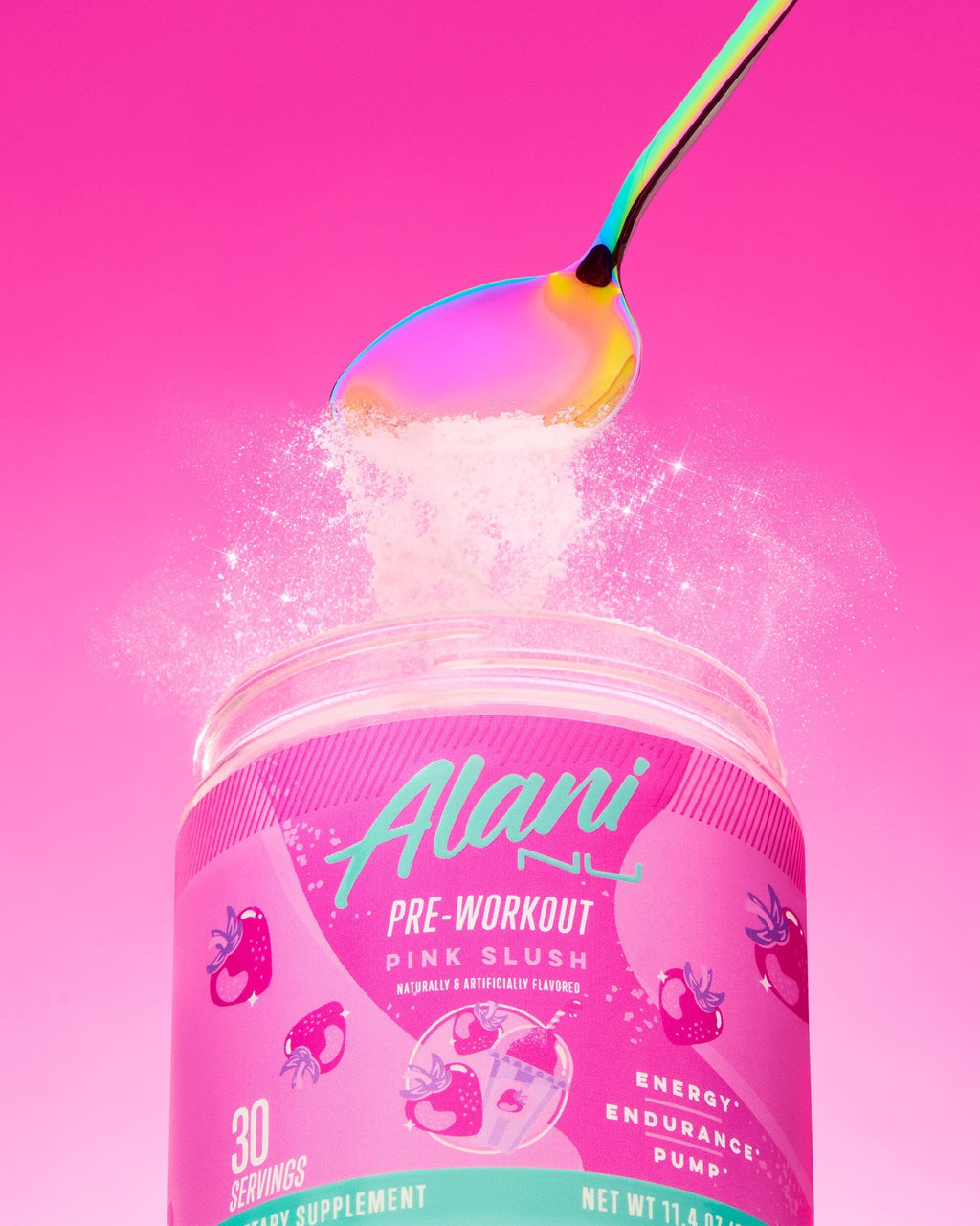 Alani Nu Pre-Workout - Pink Slush V7 - image 5