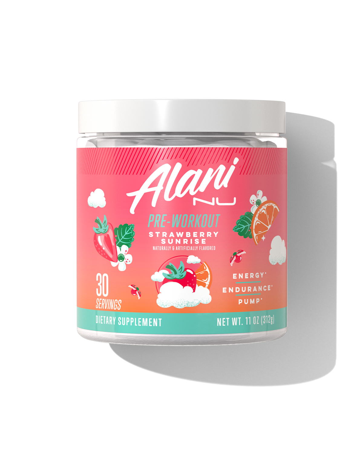Alani Nu Pre-Workout - Strawberry Sunrise W5 - image 1