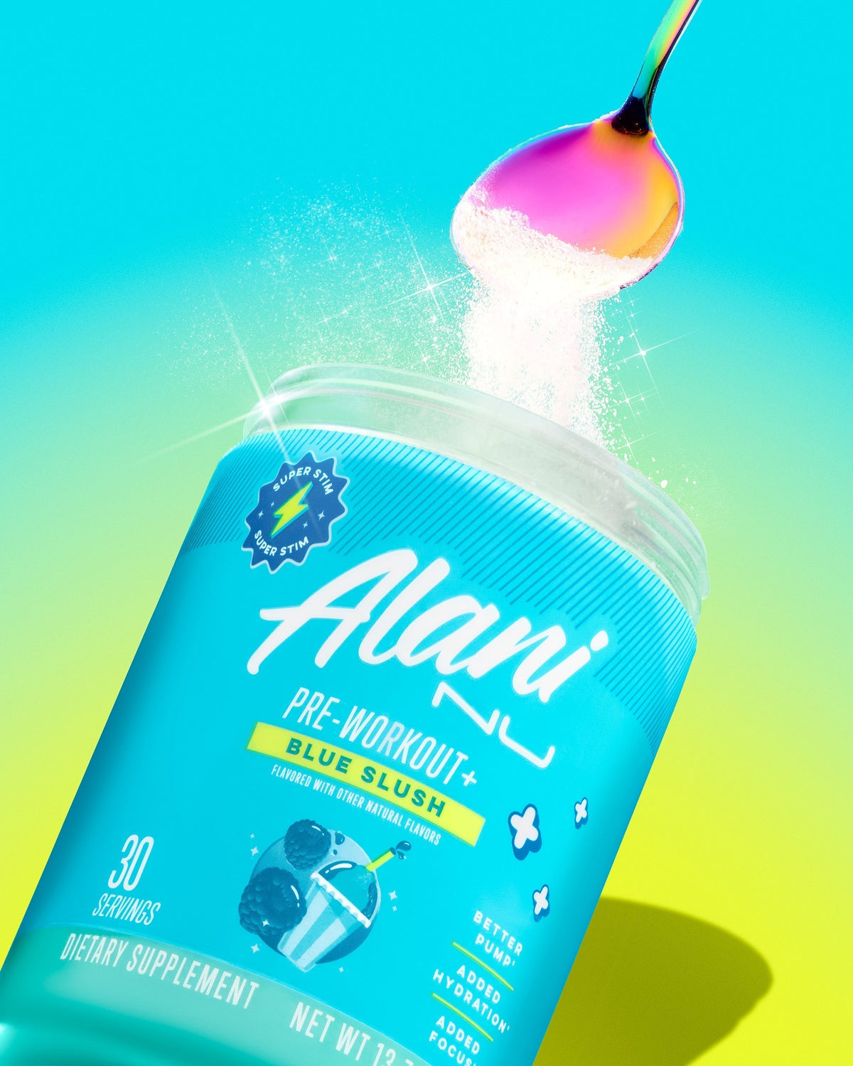 Alani Nu Pre-Workout+ - Blue Slush Q2 - image 5