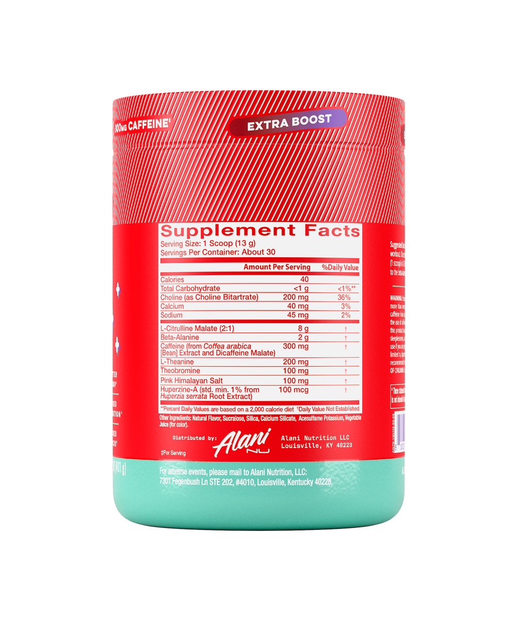 Alani Nu Pre-Workout+ - Cherry Slush T2 - image 2