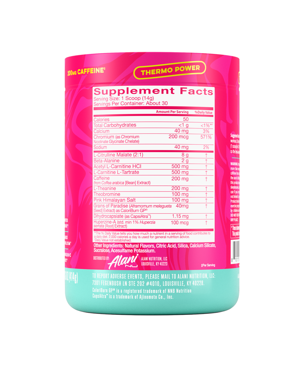 Alani Nu Pre-Workout+ Burn - Dragon Fruit Rush V5 - image 2
