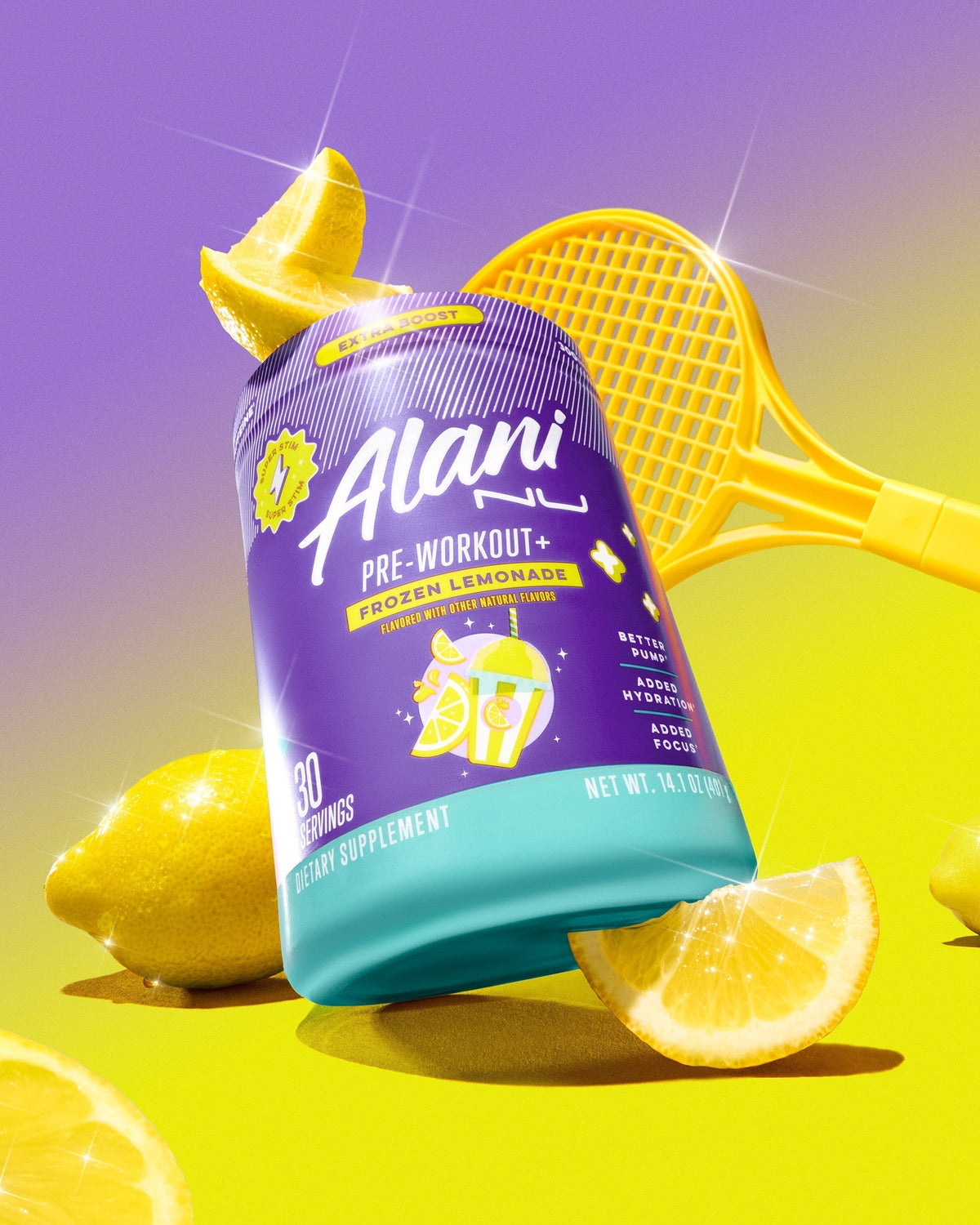 Alani Nu Pre-Workout+ - Frozen Lemonade F0 - image 4