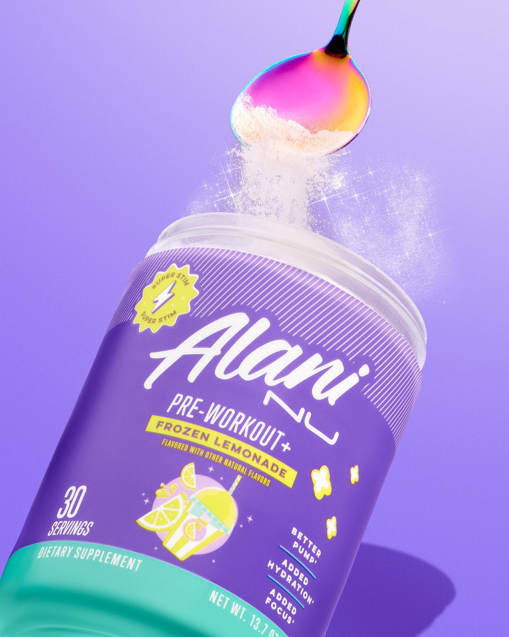 Alani Nu Pre-Workout+ - Frozen Lemonade F0 - image 5