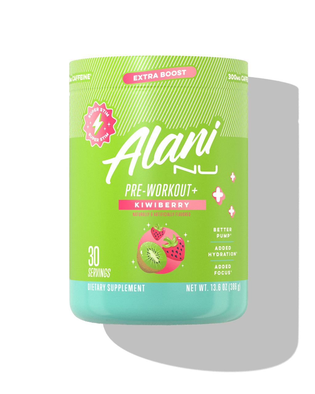 Alani Nu Pre-Workout+ - Kiwiberry J9 - image 1