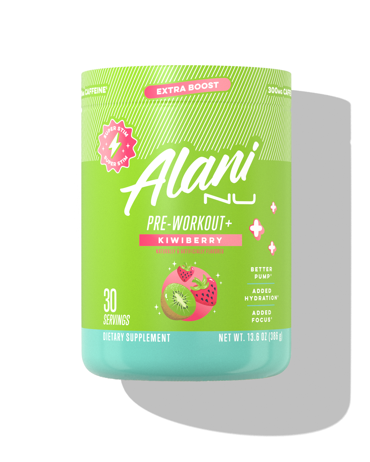 Alani Nu Pre-Workout+ - Kiwiberry J9 - image 1