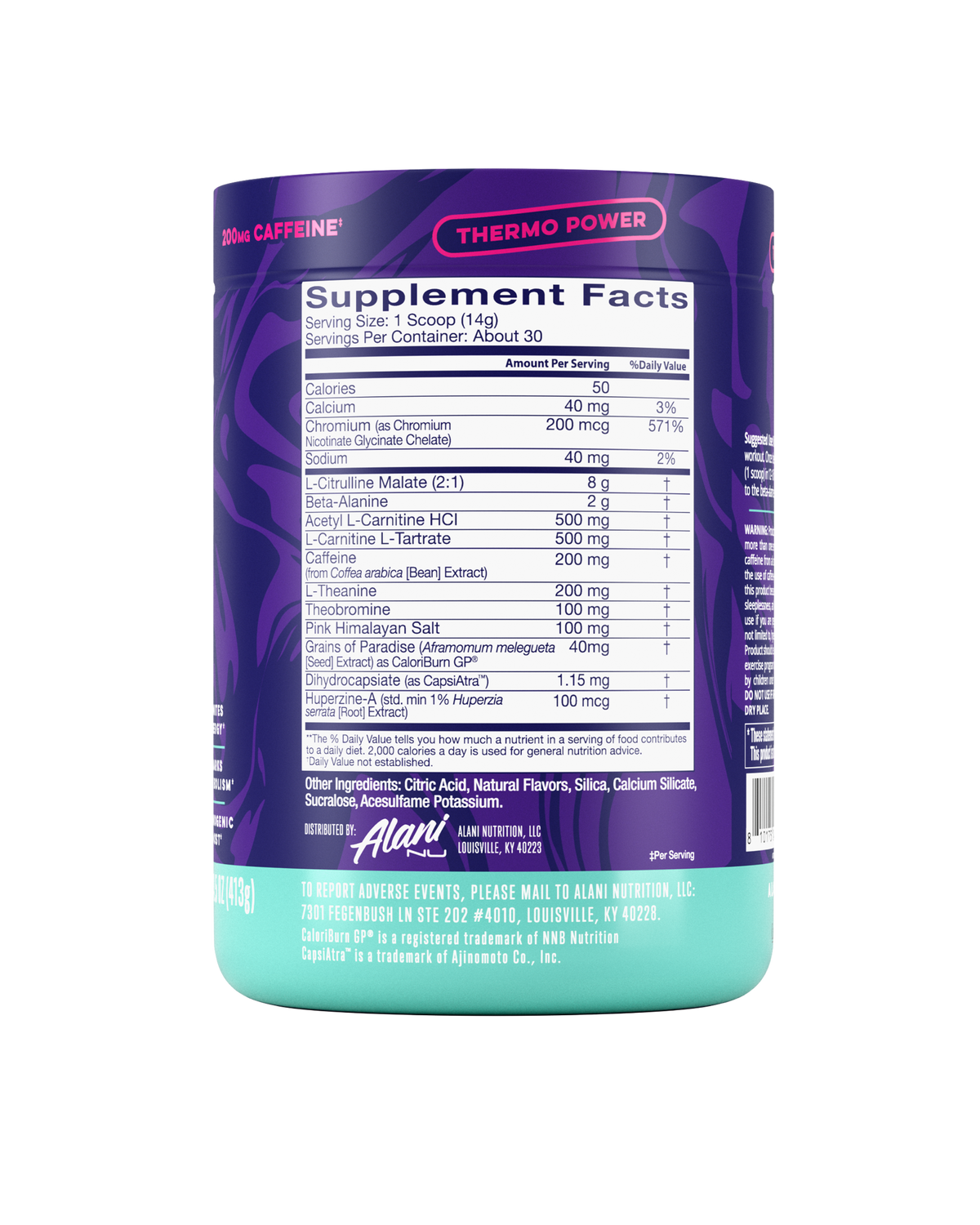 Alani Nu Pre-Workout+ Burn - Melonberry Blast U0 - image 2