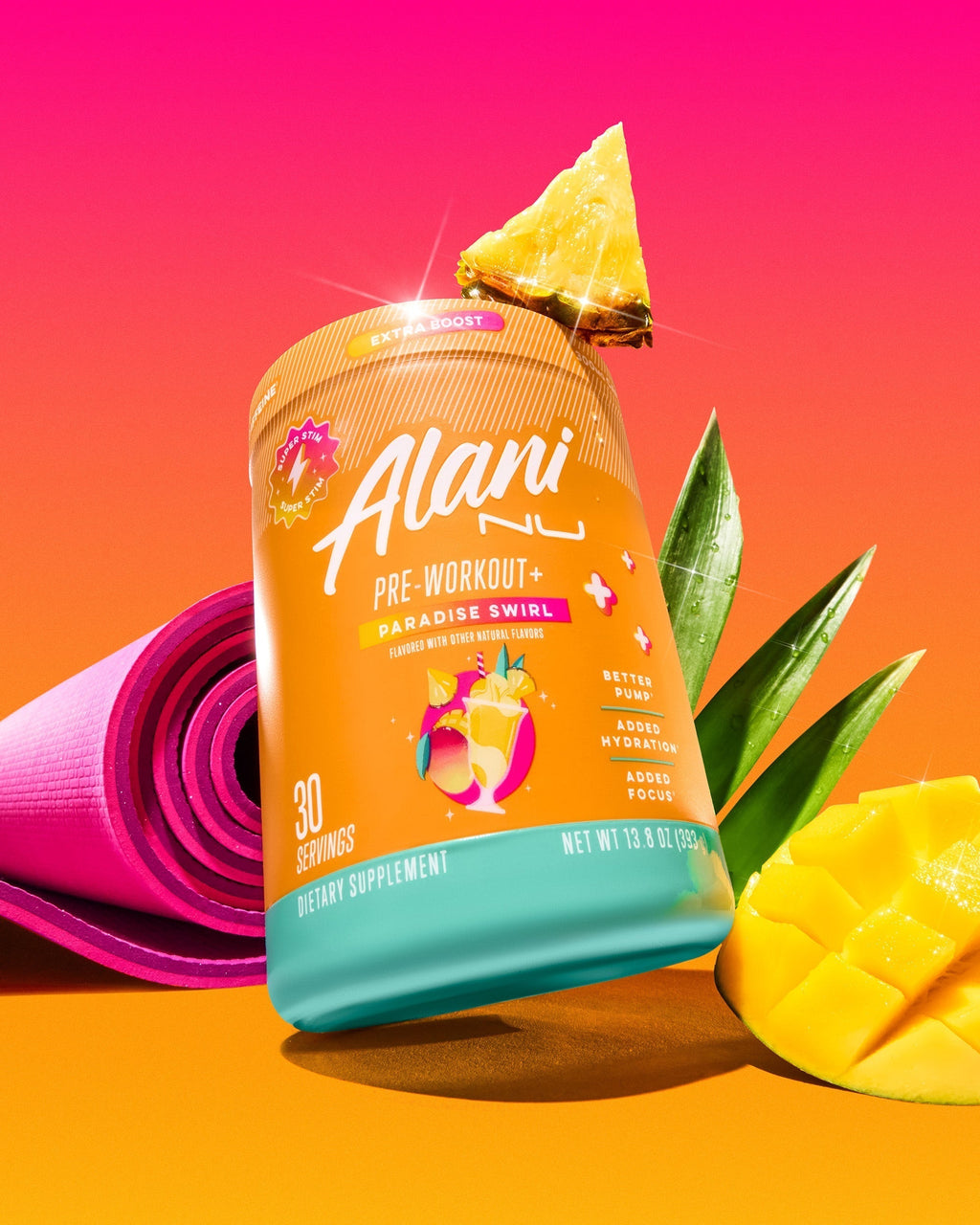 Alani Nu Pre-Workout+ - Paradise Swirl F2 - image 4