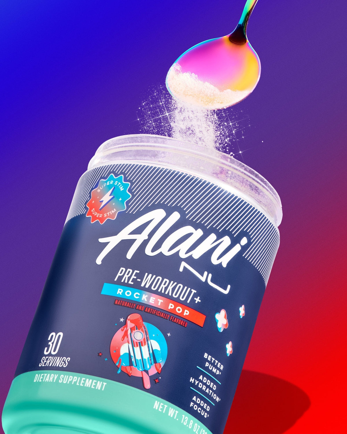 Alani Nu Pre-Workout+ - Rocket Pop I9 - image 5