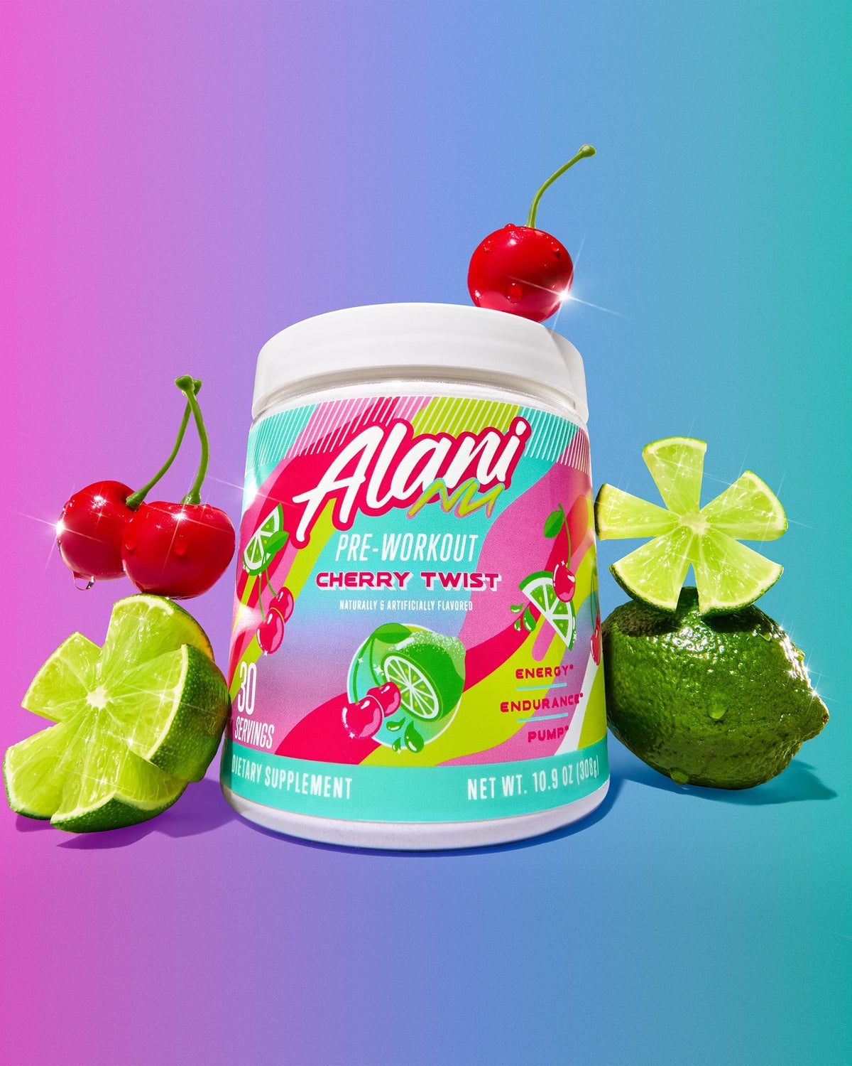 Alani Nu Energy Drink & Pre-Workout - Cherry Twist I9 - image 5