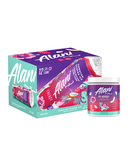 Alani Nu Energy Drink & Pre-Workout - Hawaiian Shaved Ice V7 - image 1