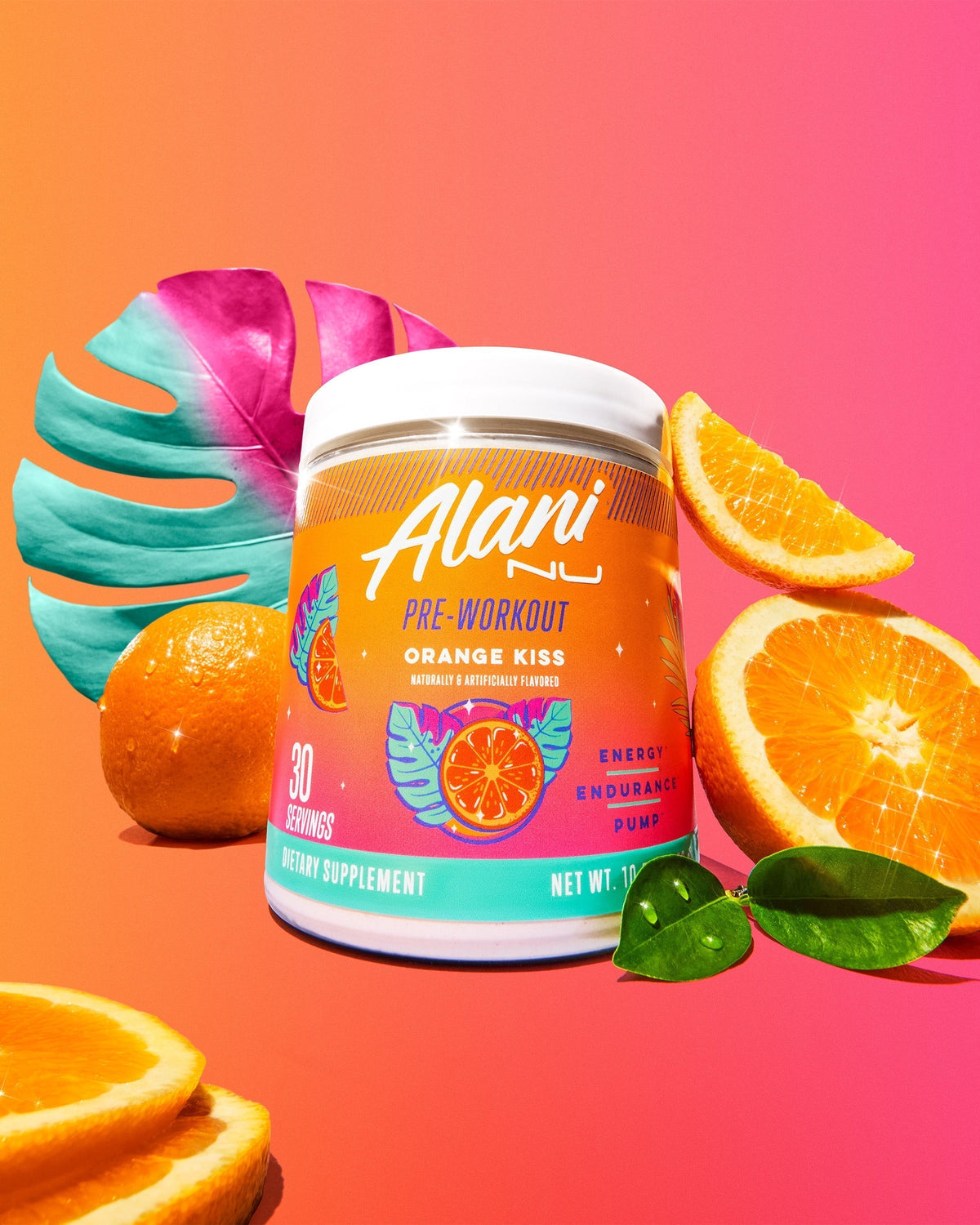Alani Nu Energy Drink & Pre-Workout - Orange Kiss N1 - image 5