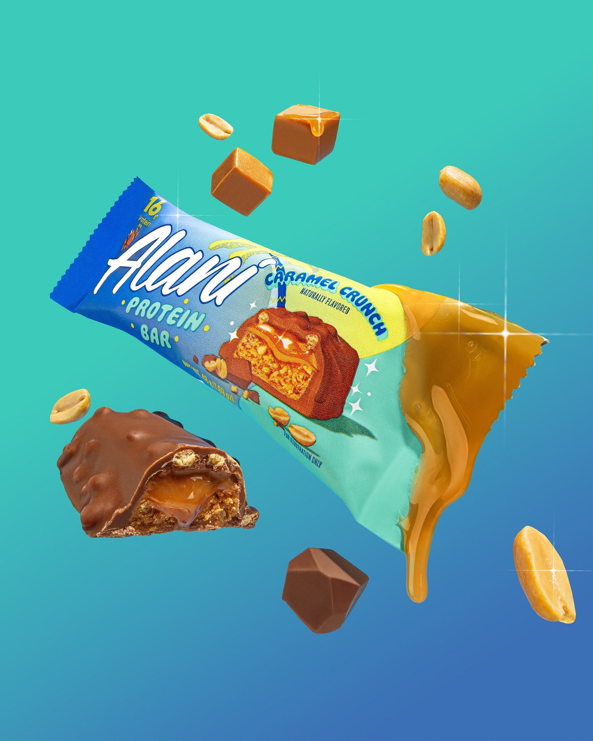 Alani Nu Protein Bar - Caramel Crunch Z8 - image 5