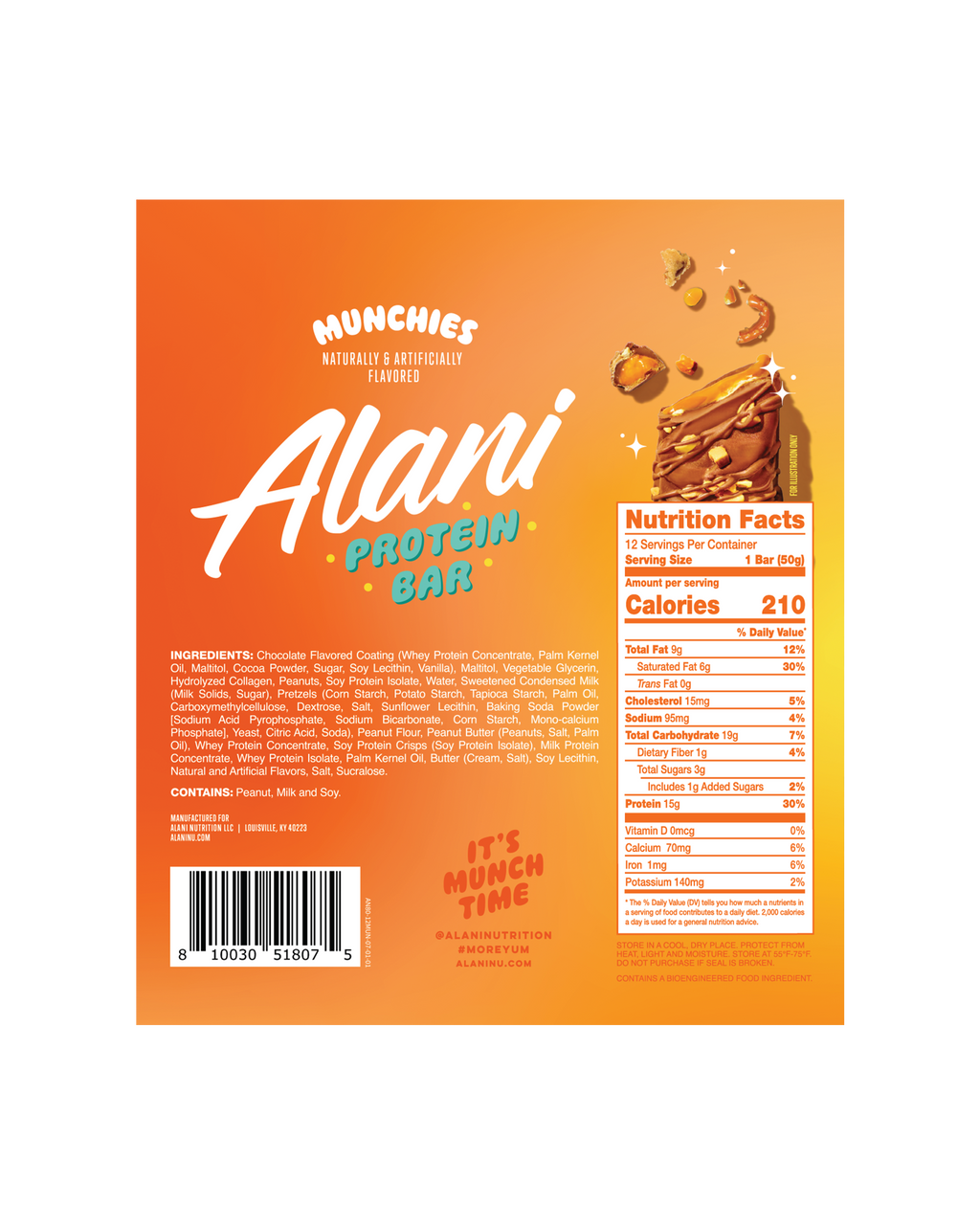 Alani Nu Protein Bar - Munchies V0 - image 3