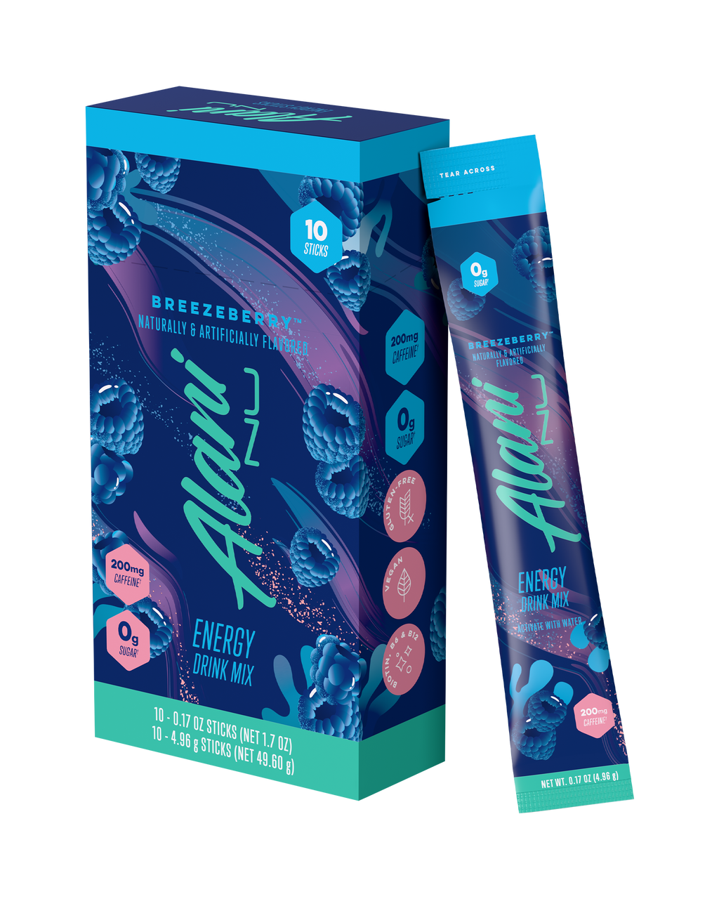 Alani Nu Energy Sticks - Breezeberry C6 - image 2