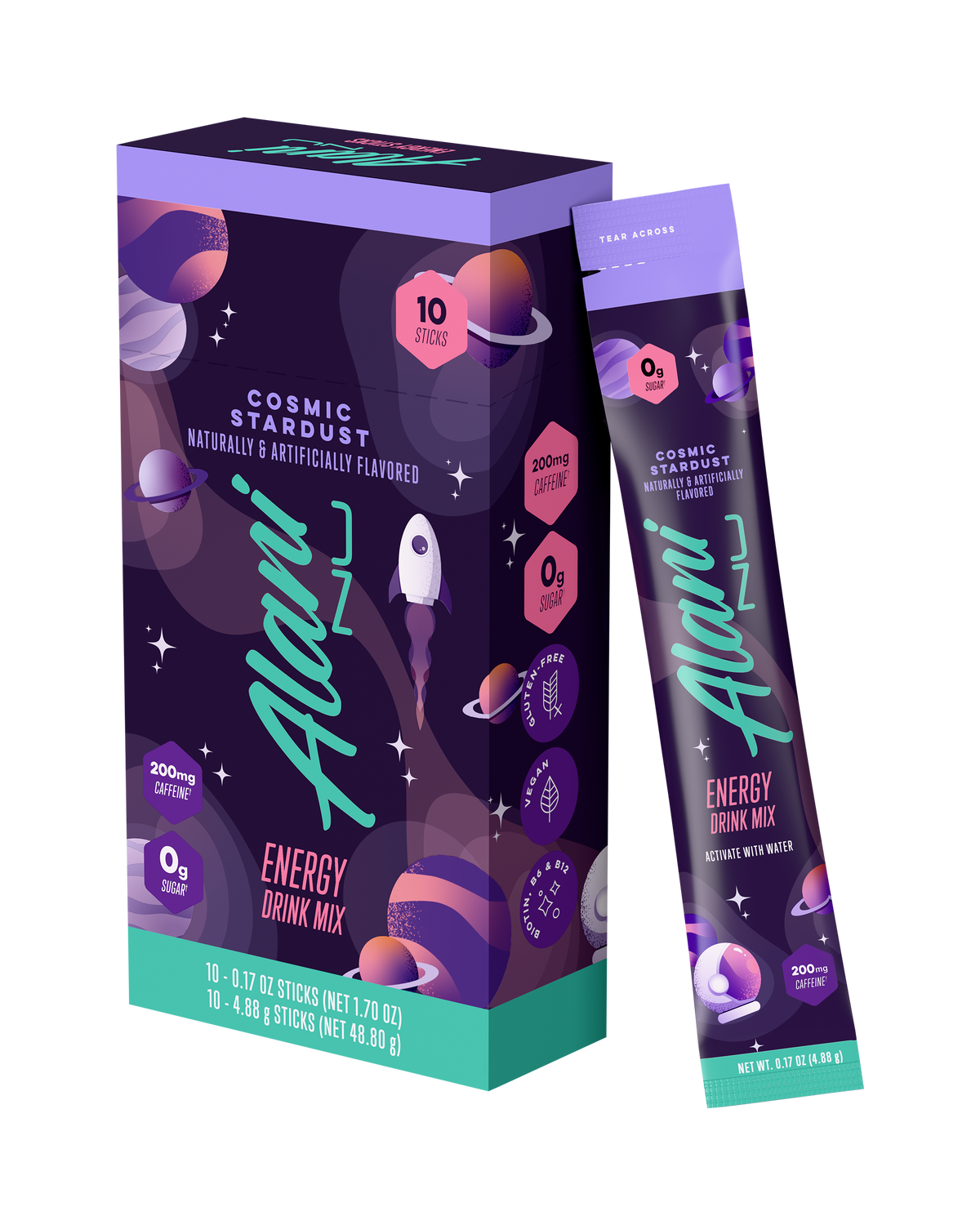 Alani Nu Energy Sticks - Cosmic Stardust Y7 - image 2