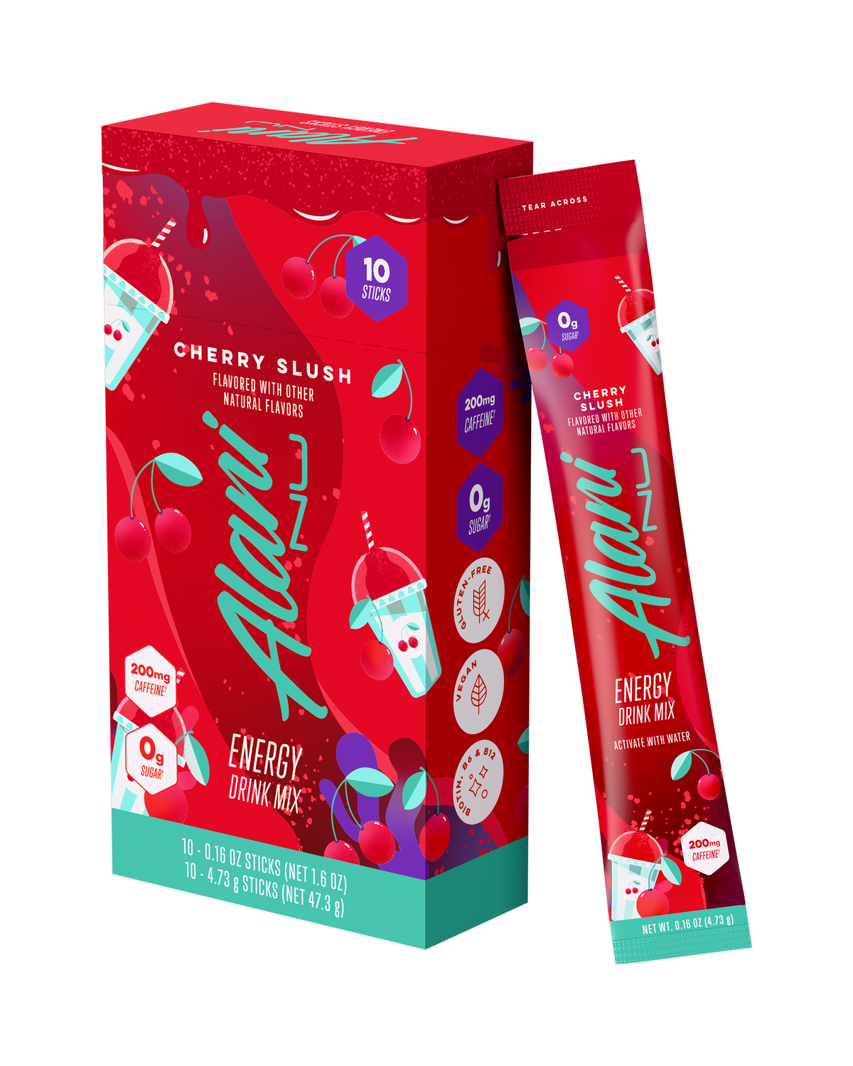 Alani Nu Energy Sticks - Cherry Slush F5 - image 2