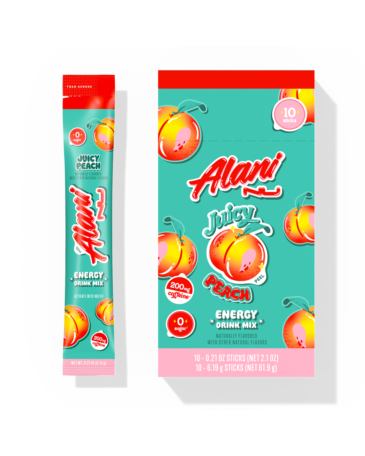Alani Nu Energy Sticks - Juicy Peach E9 - image 1