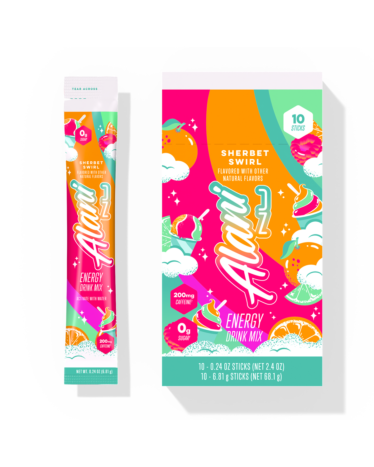 Alani Nu Energy Sticks - Sherbet Swirl F3 - image 1