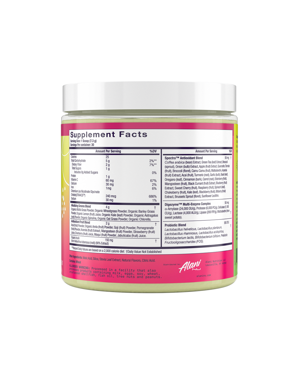 Alani Nu Super Greens - Wild Berry K6 - image 2