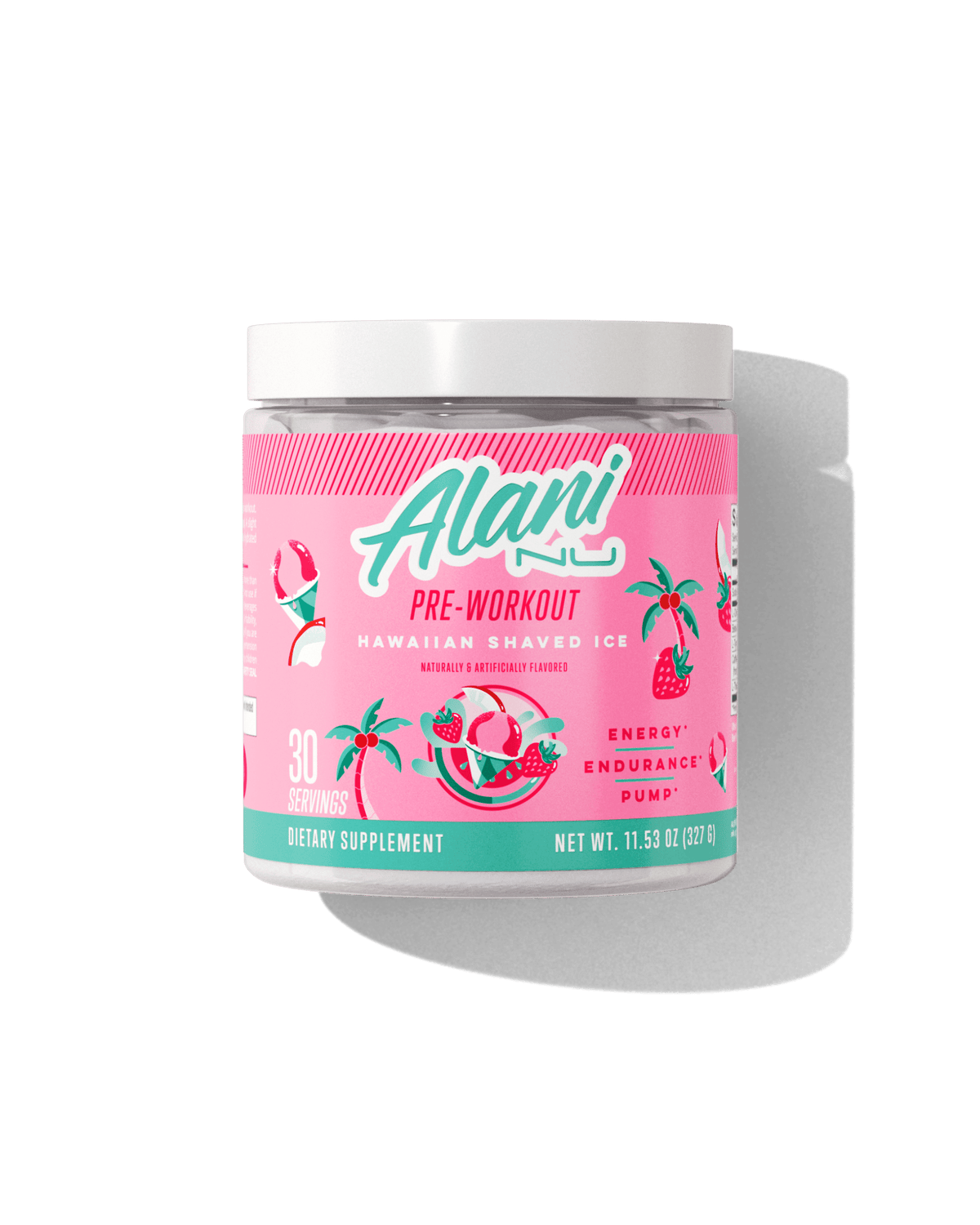 Alani Nu Pre-Workout - Hawaiian Shaved Ice O3 - image 1