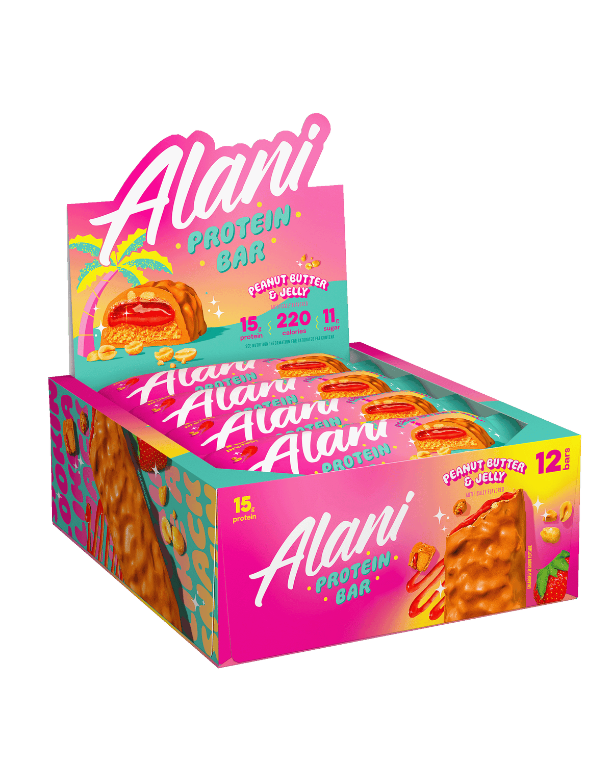 Alani Nu Protein Bar - Peanut Butter & Jelly M7 - image 5