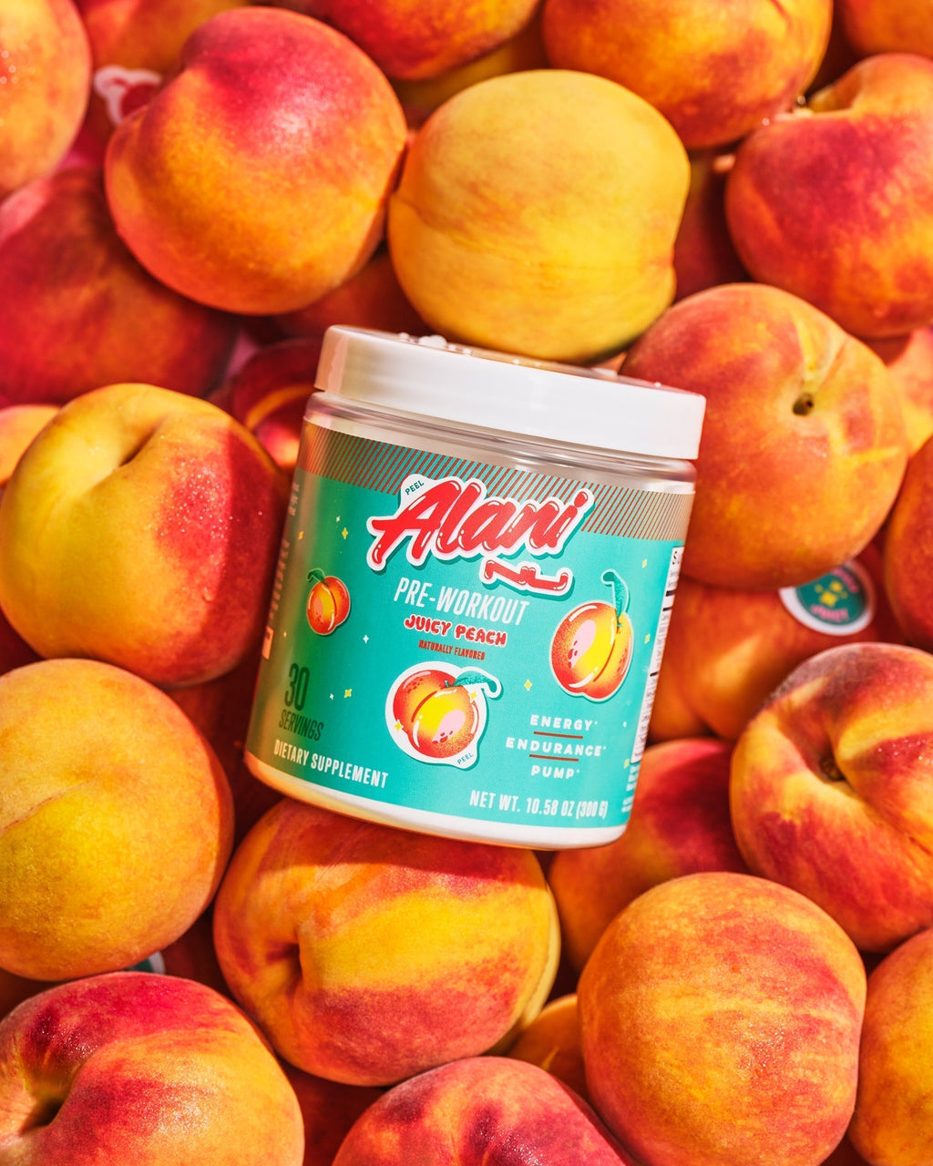 Alani Nu Pre-Workout - Juicy Peach M7 - image 4