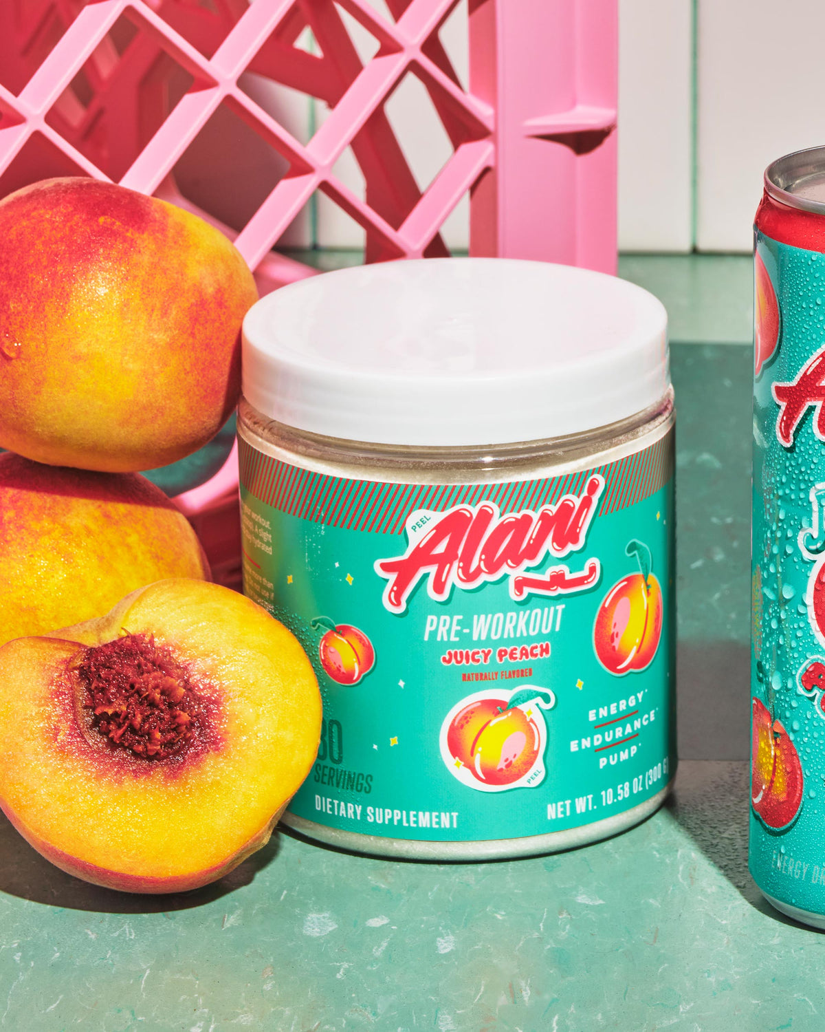Alani Nu Pre-Workout - Juicy Peach M7 - image 6