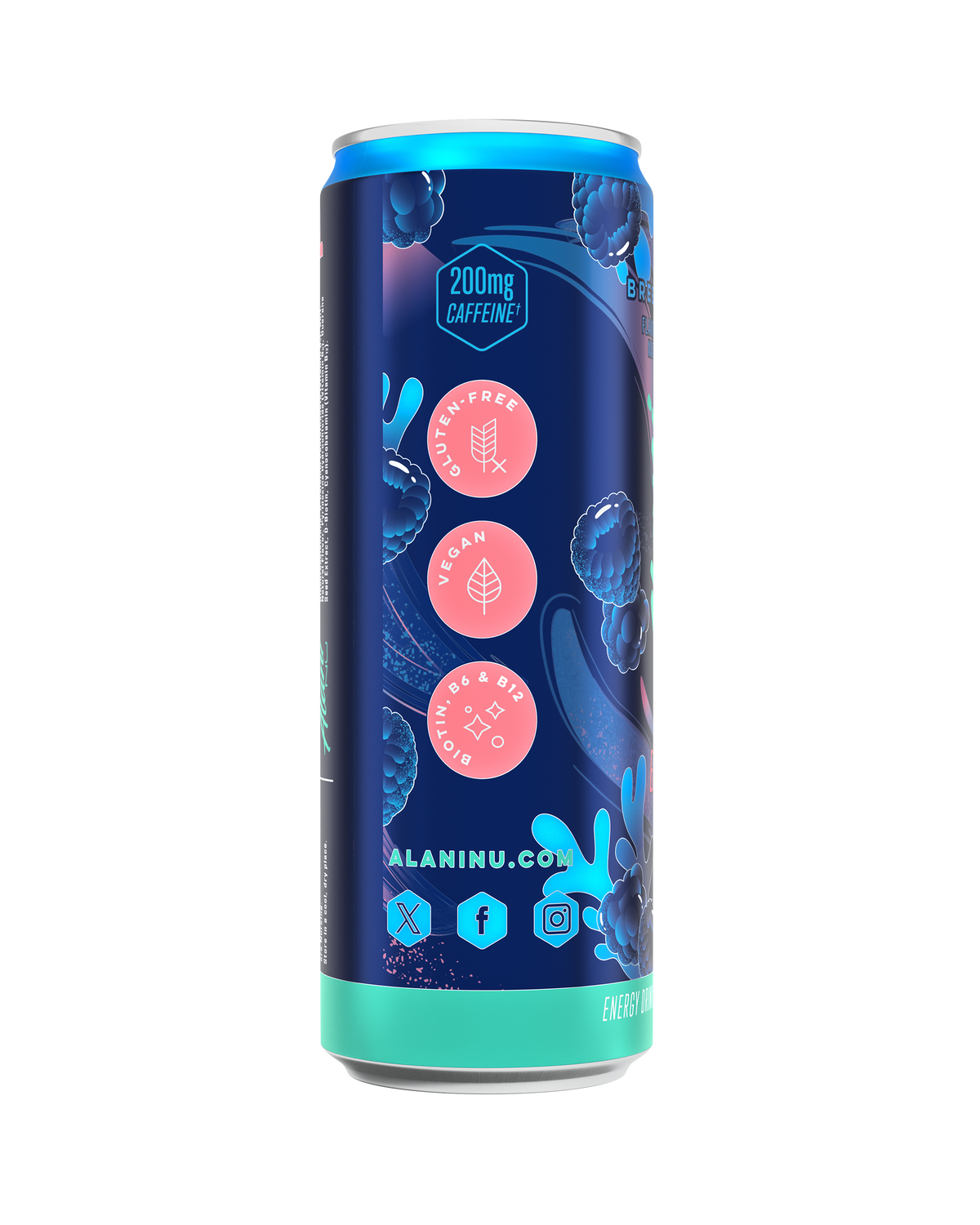 Alani Nu Energy Drink - Breezeberry O9 - image 2