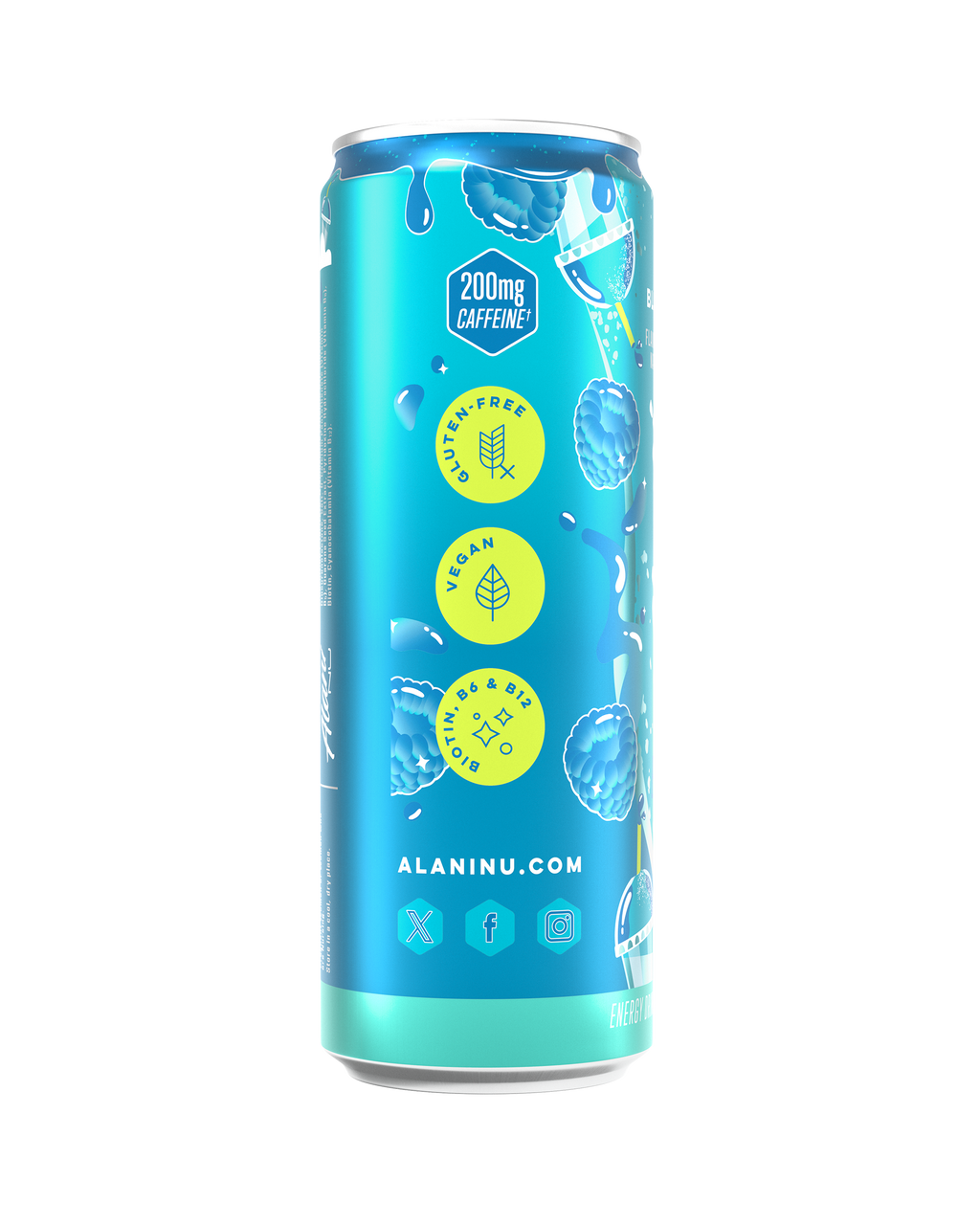 Alani Nu Energy Drink - Blue Slush L6 - image 2
