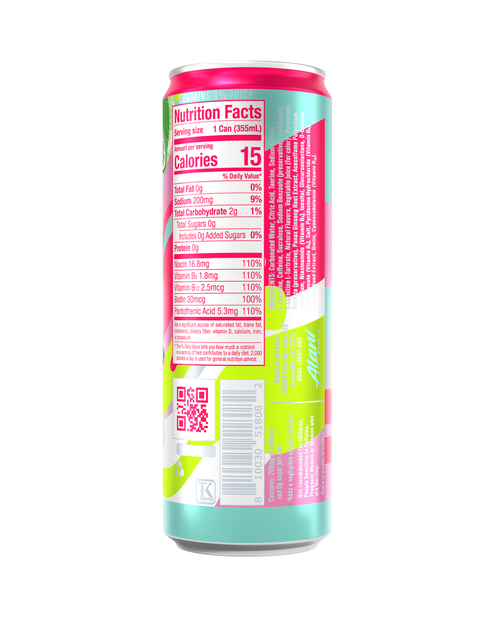 Alani Nu Energy Drink - Cherry Twist P6 - image 3