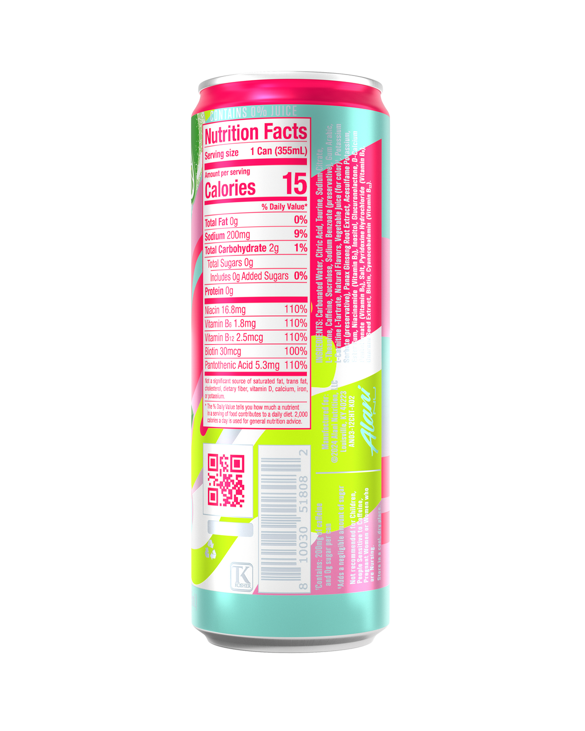Alani Nu Energy Drink - Cherry Twist P6 - image 3