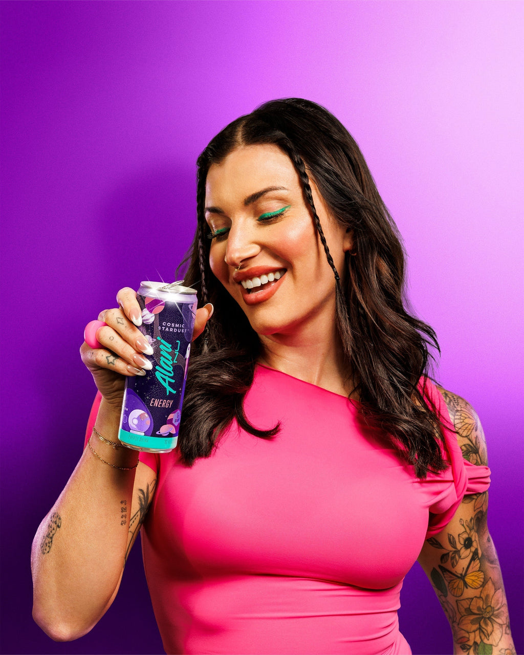 Alani Nu Energy Drink - Cosmic Stardust O6 - image 5
